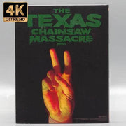 Vinegar Syndrome The Texas Chainsaw Massacre 2 4K UHD Blu-Ray limited edition slipcover set