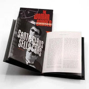 Cinématographe - The Woman Chaser Blu-Ray with black and white film noir style cover featuring men in sunglasses and a booklet opened to text.