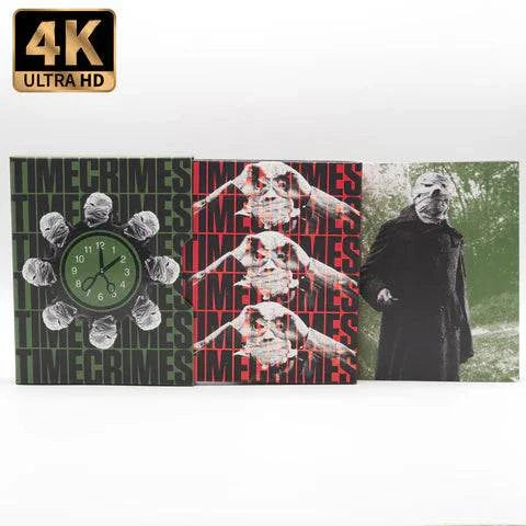 Vinegar Syndrome Timecrimes limited edition 4K UHD Blu-ray set with slipcase and slipcover