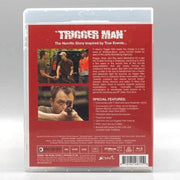 Trigger Man Blu-Ray limited edition slipcover with special features and theatrical trailer