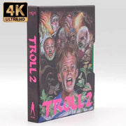 Vinegar Syndrome Troll 2 4K UHD Blu-ray limited edition slipcase cover with horror movie artwork