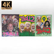 Vinegar Syndrome Troll 2 limited edition 4K UHD and Blu-ray set with illustrated slipcase and slipcover
