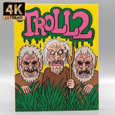 Vinegar Syndrome Troll 2 4K UHD Blu-ray limited edition slipcase green goblins cover art