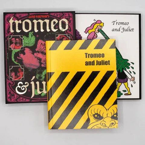 Vinegar Syndrome Tromeo and Juliet 4K UHD Blu-ray limited edition set with slipcase and booklet