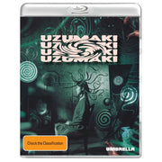 Uzumaki AKA Spiral 2000 Blu-ray slipcover pre-order cover art by Umbrella Entertainment