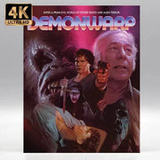 Demonwarp 4K UHD and Blu-Ray limited edition slipcover by Vinegar Syndrome
