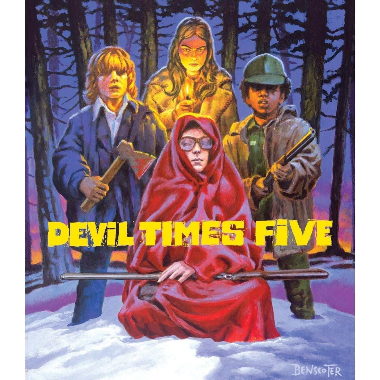 Vinegar Syndrome: Devil Times Five Blu-Ray with Slipcover movie cover