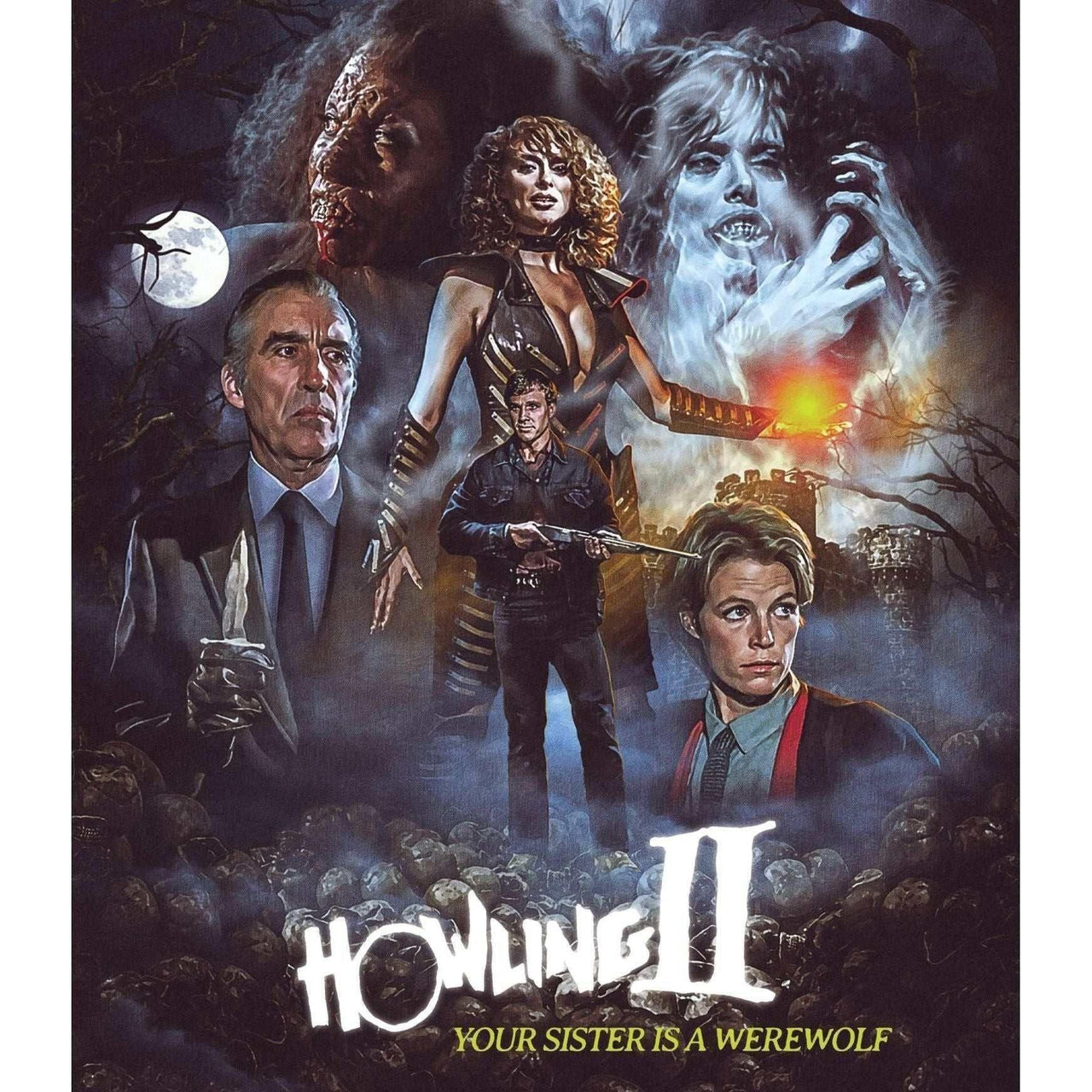 Vinegar Syndrome Howling II: Your Sister Is A Werewolf 4K UHD with Slipcover movie cover