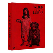 Limited Edition 4K Ultra HD Blu-Ray of "When Evil Lurks" with rigid slipcase, art by Chris Berning.