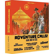 Limited edition Karl May Blu-Ray box set with slipcase and booklet featuring 7 classic German adventure films.