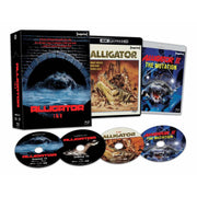 Alligator I & II 4K UHD and Blu-ray limited edition hardbox set with four discs and collectible packaging