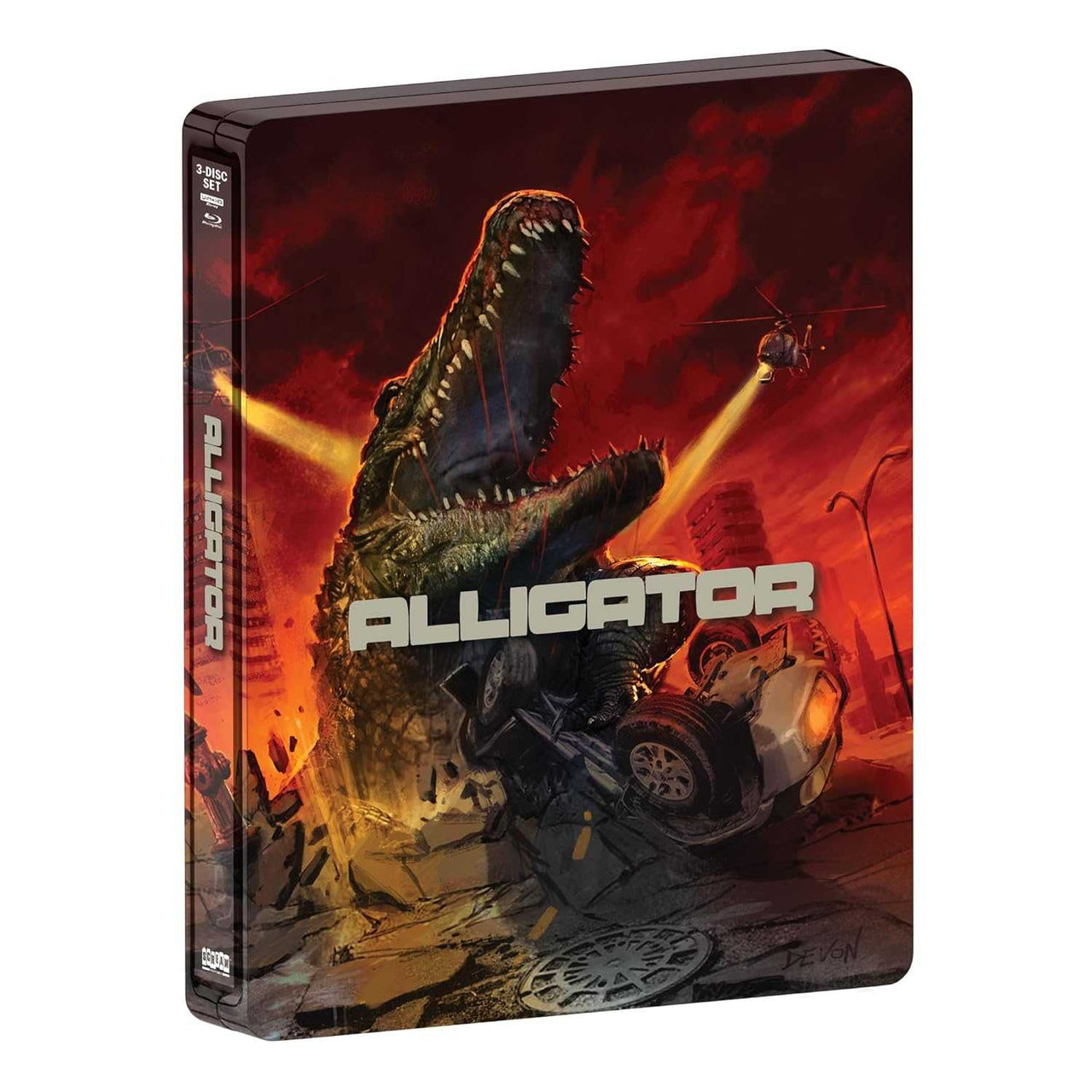 Alligator 4K UHD limited edition steelbook pre-order with bonus content