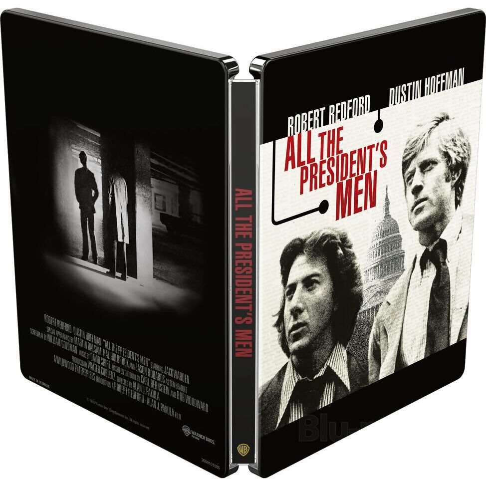 All the President's Men 50th Anniversary 4K UHD Limited Edition Steelbook Warner Bros US