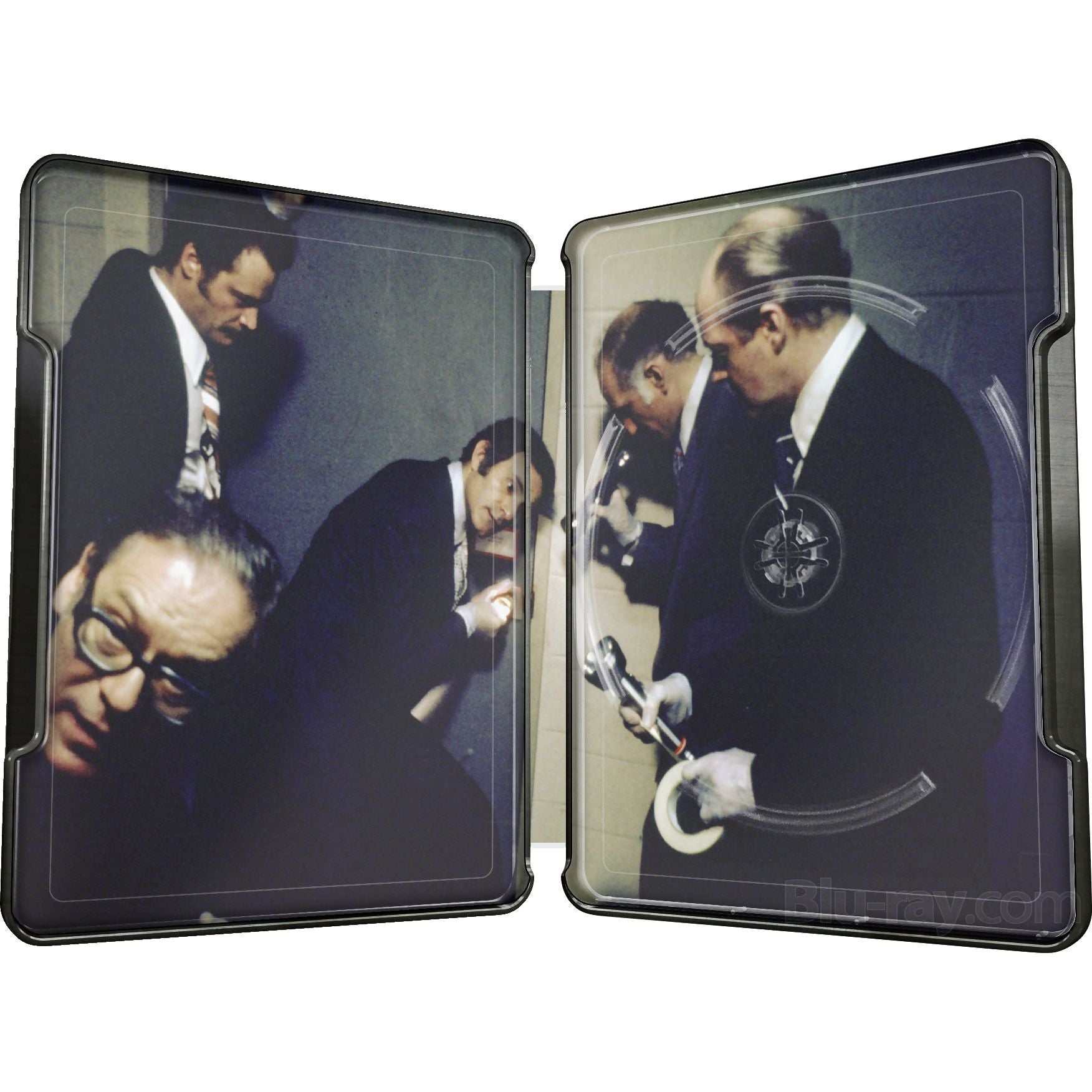 All the President's Men 50th Anniversary 4K UHD Limited Edition Steelbook featuring Robert Redford and Dustin Hoffman