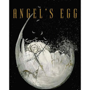 Angel's Egg 4K UHD and Blu-Ray cover featuring cracked egg artwork with gold lettering on black background.