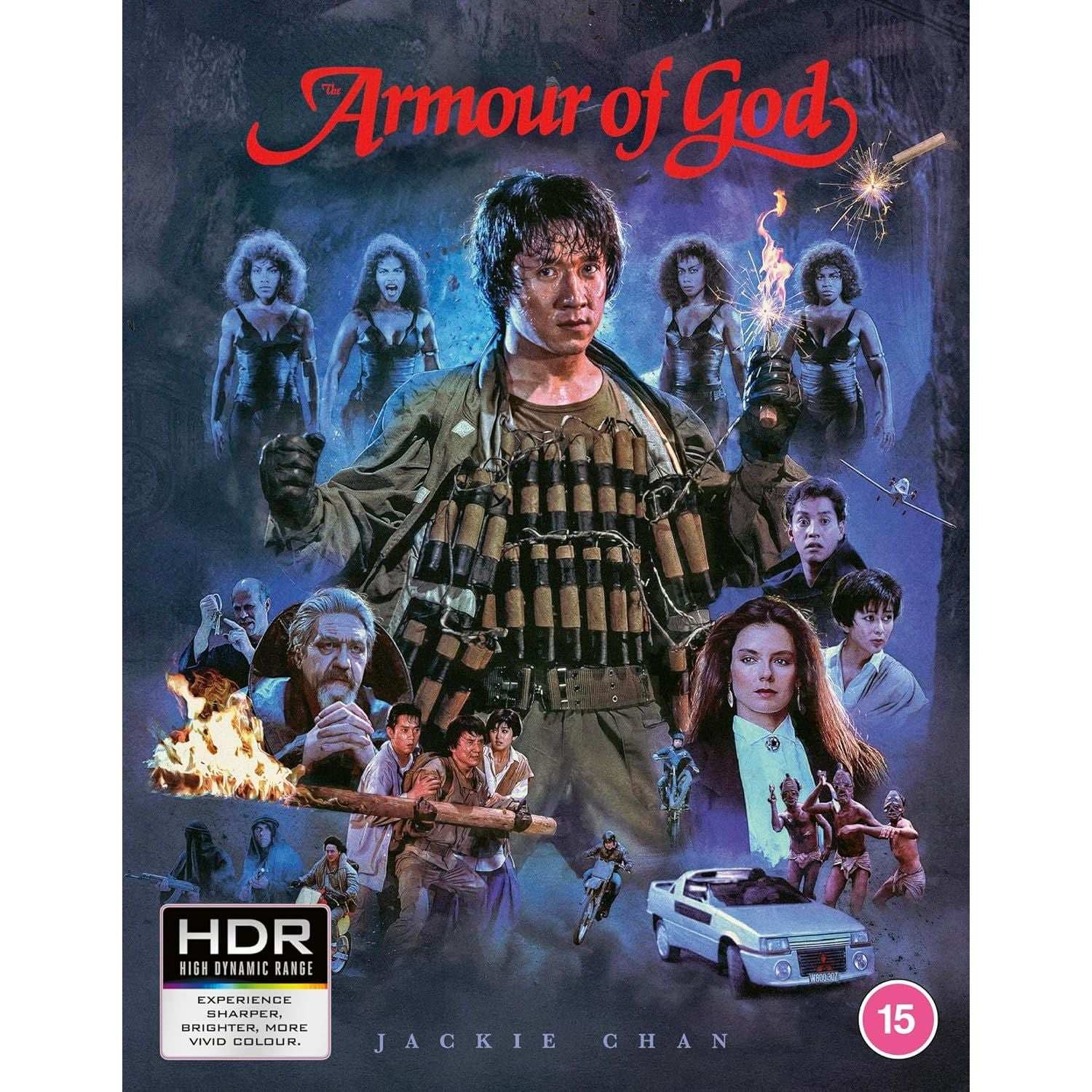 Armour of God Deluxe Limited Edition 4K UHD Blu-Ray pre-order with Jackie Chan action and region details