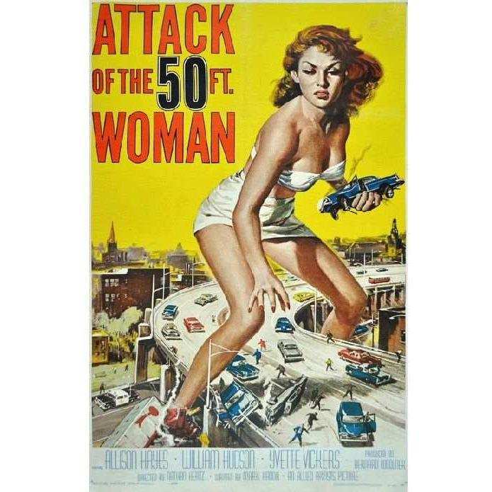11x17 Poster from the movie Attack of the 50 Foot Woman 1958