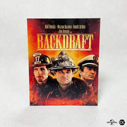 Backdraft 30th Anniversary 4K UHD Blu-Ray limited edition steelbook with firemen cover and extras
