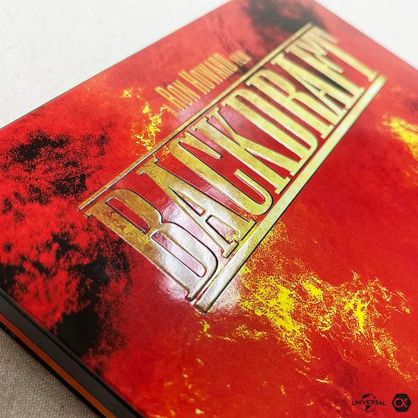 Backdraft 30th Anniversary limited edition 4K UHD and Blu-Ray steelbook with embossed fiery cover and exclusive extras