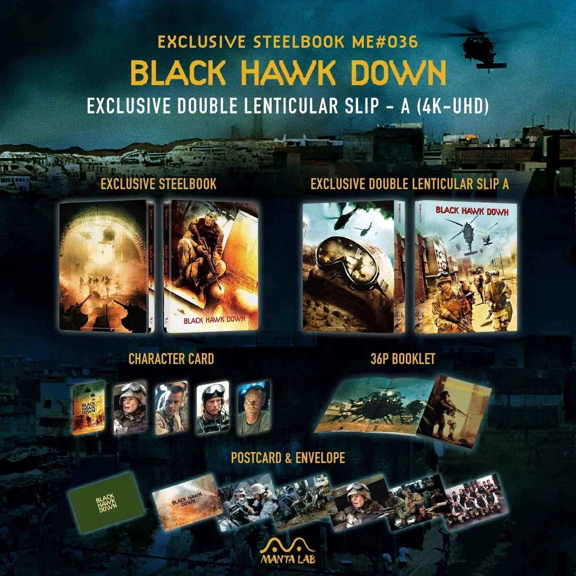 ブラックアダム 4KUHD+BD スチールブック Lenticular Full Slip [Blu