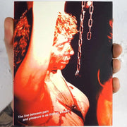 VHSHitfest - Blind Faith slasher thriller cover image with slipcover featuring intense scene.