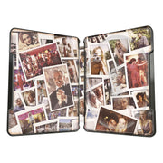 Open limited edition Boogie Nights Warner Brothers UK steelbook with collage of movie scenes interior artwork