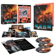Bullet In The Head limited edition 4K UHD and Blu-Ray pre-order with slipcase by Arrow Films UK, Region Free B
