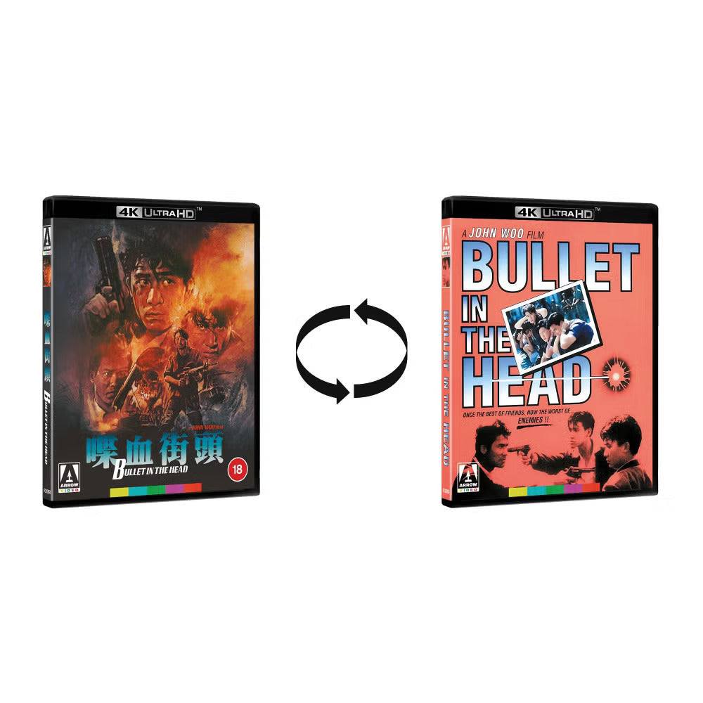Bullet In The Head limited edition 4K UHD and Blu-Ray with slipcase pre-order cover image
