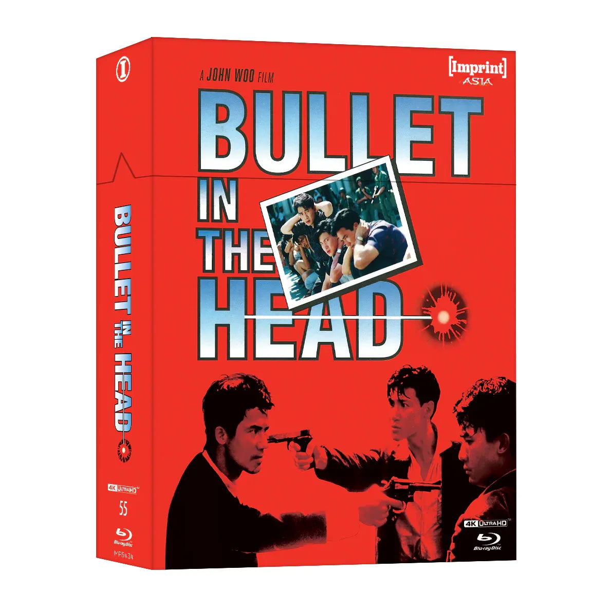 PRE-ORDER: Bullet In The Head (1990) Limited Edition 4K UHD & Blu-Ray Steelbook + Hardback Booklet in Hardbox (Imprint Asia) [REGION FREE]
