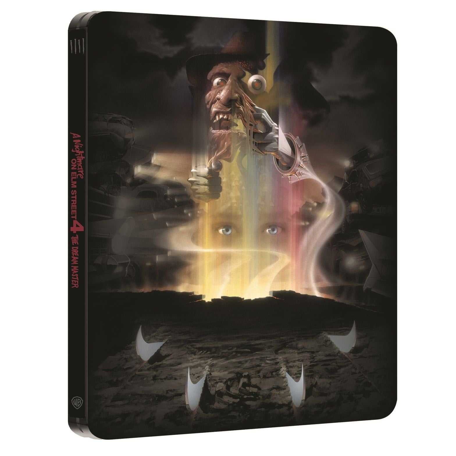 A Nightmare On Elm Street 4K Ultra HD Blu-Ray limited edition steelbook with Freddy Krueger artwork