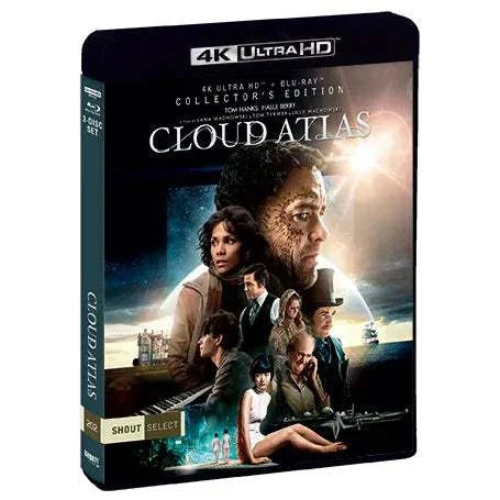 Cloud Atlas Collector's Edition 4K UHD and Blu-Ray with limited edition slipcover packaging
