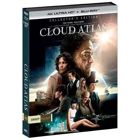 Cloud Atlas Collector's Edition 4K UHD and Blu-Ray with limited edition slipcover packaging