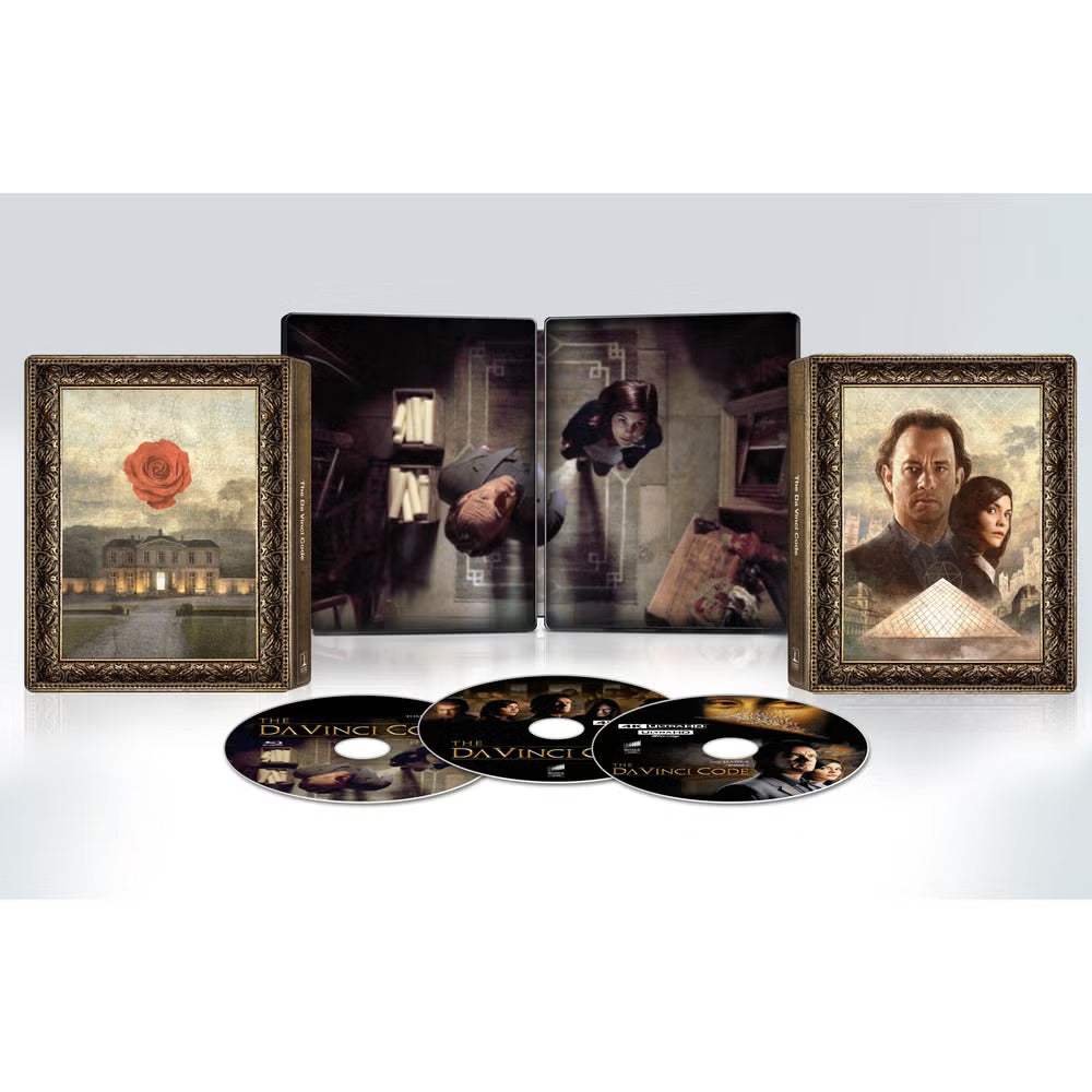 Pre-order The Da Vinci Code limited edition steelbook 4K UHD and Blu-Ray Region B release
