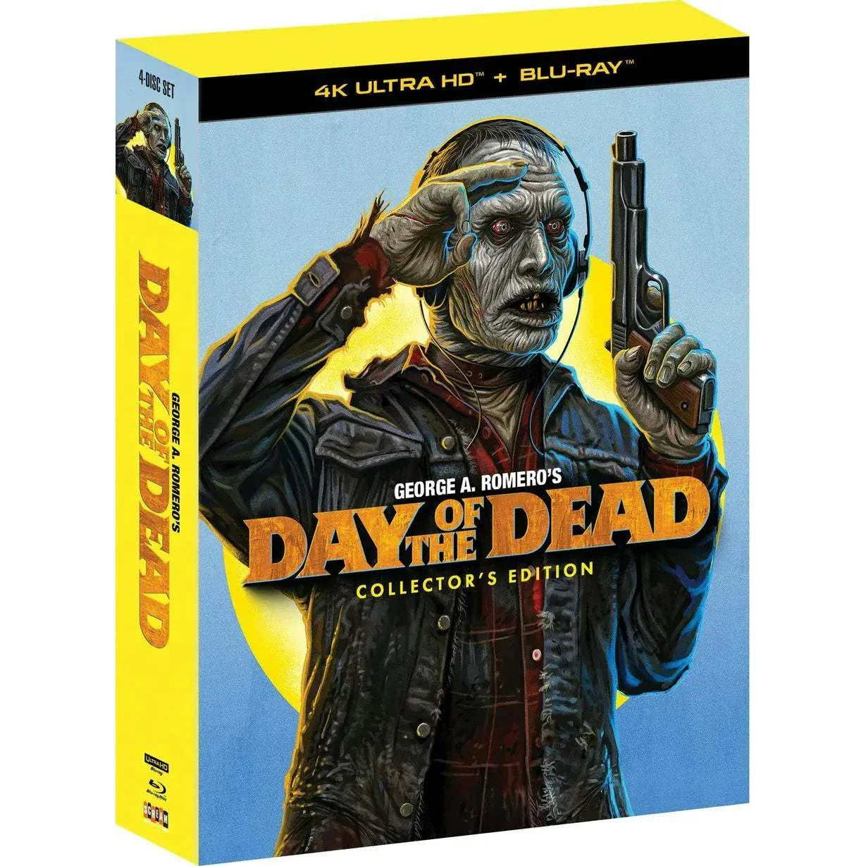 Day of the Dead 40th Anniversary 4K UHD Blu-Ray collector's edition pre-order with slipcase and bonus features