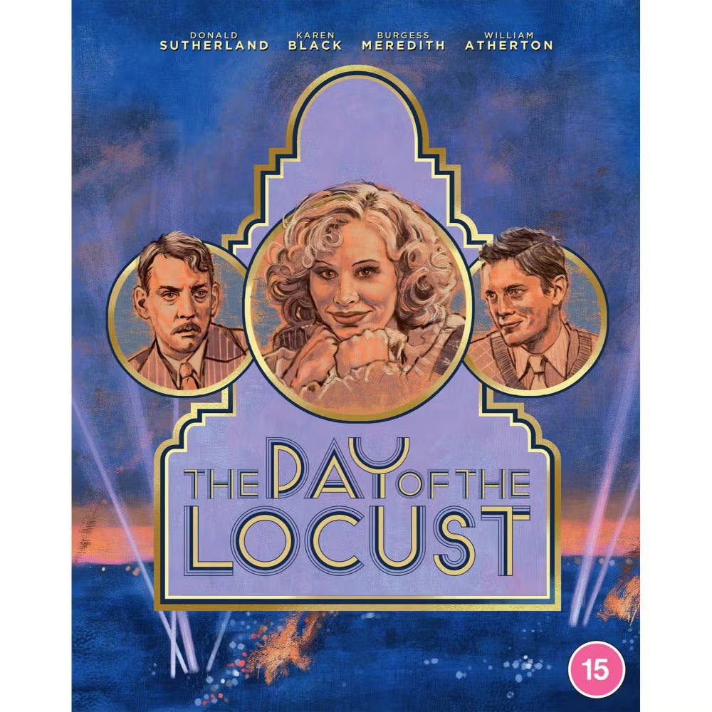 The Day Of The Locust limited edition Blu-Ray with slipcover and booklet by Arrow Films UK Region B pre-order release