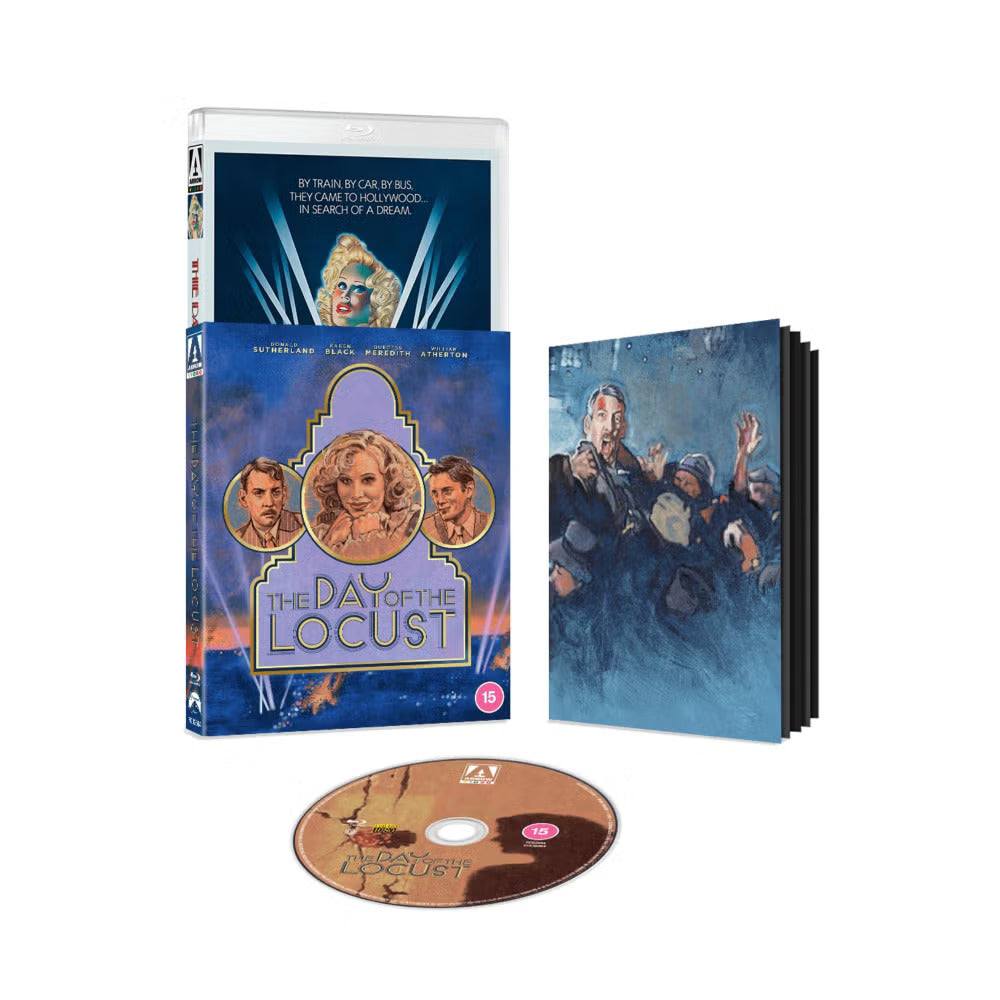 The Day Of The Locust limited edition Blu-Ray with slipcover and booklet by Arrow Films UK preorder region B