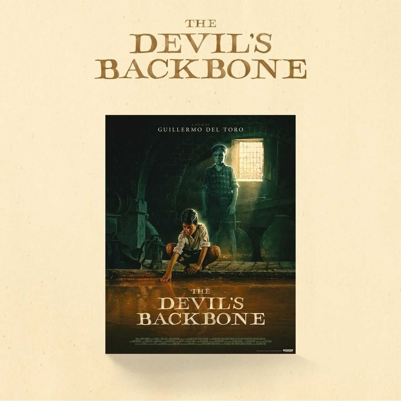 The Devils Backbone Limited Collectors Edition 4K UHD Blu-Ray slipcase with extras Studio Canal pre-order cover
