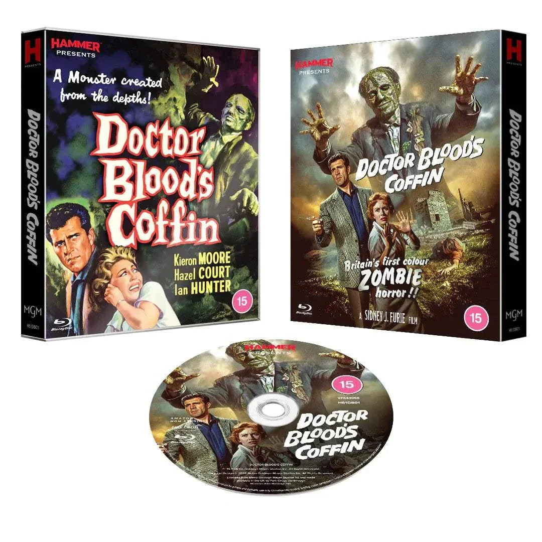 Doctor Bloods Coffin limited collector's edition Blu-Ray with slipcover and restored artwork