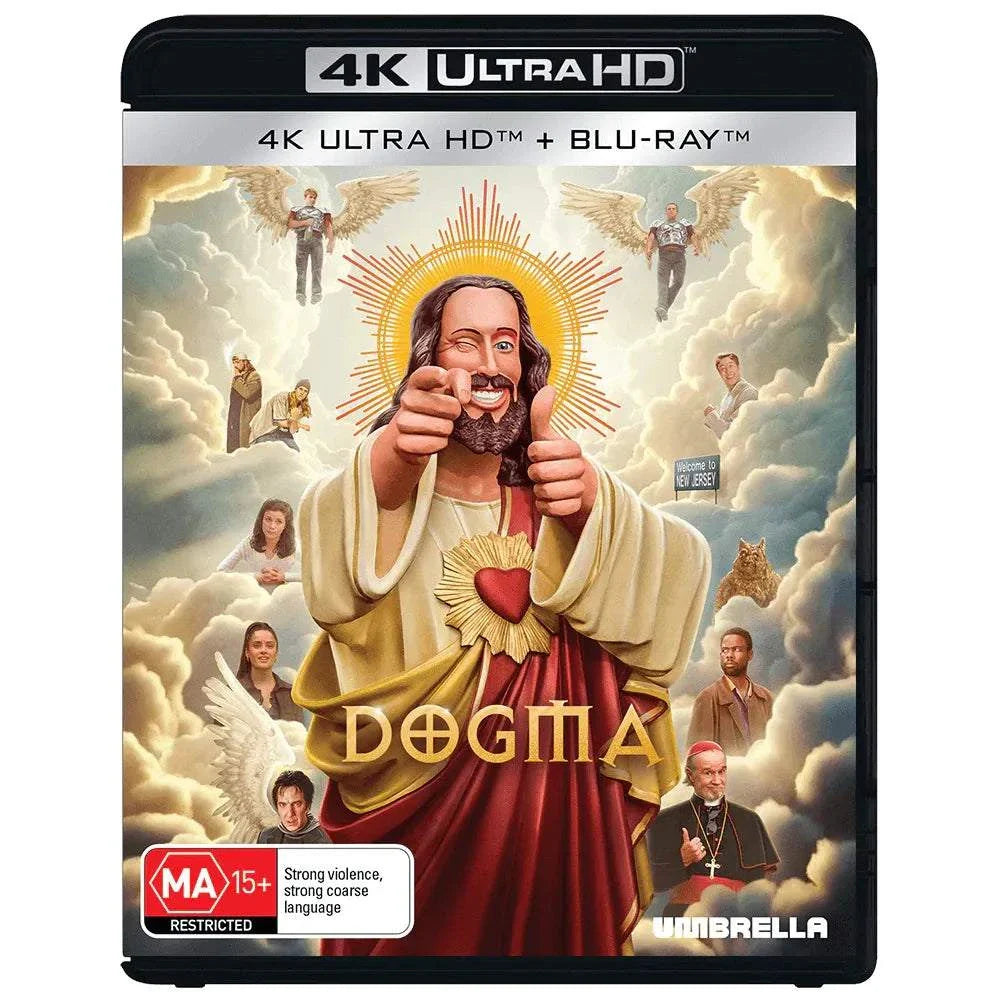 PRE-ORDER DOGMA 1999 4K UHD Blu-Ray limited edition slipcover region free movie cover
