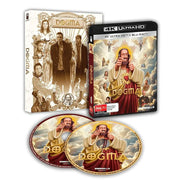 PRE-ORDER DOGMA 1999 4K UHD and Blu-Ray with limited edition slipcover and discs featuring movie artwork