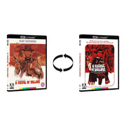 The Dollars Trilogy Limited Edition 4K UHD Blu-Ray box set with extras and restored films