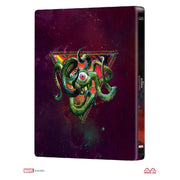 Doctor Strange in the Multiverse collectible discless steelbook with lenticular full slip and embossed design featuring tentacled eye creature.