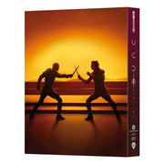 Dune: Part Two 4K UHD and Blu-Ray steelbook with exclusive full slip, numbered edition featuring duel scene artwork.