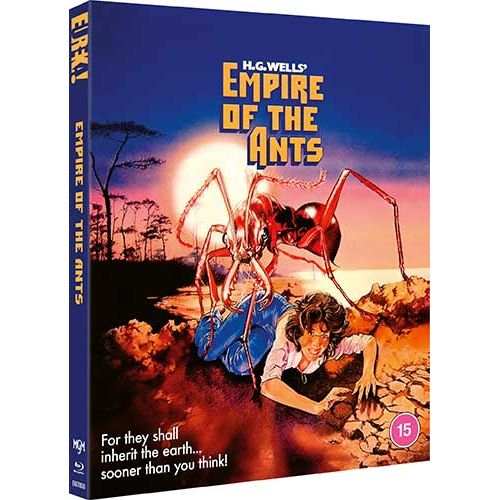 Empire Of The Ants limited edition Blu-Ray cover with O-card slipcase and booklet