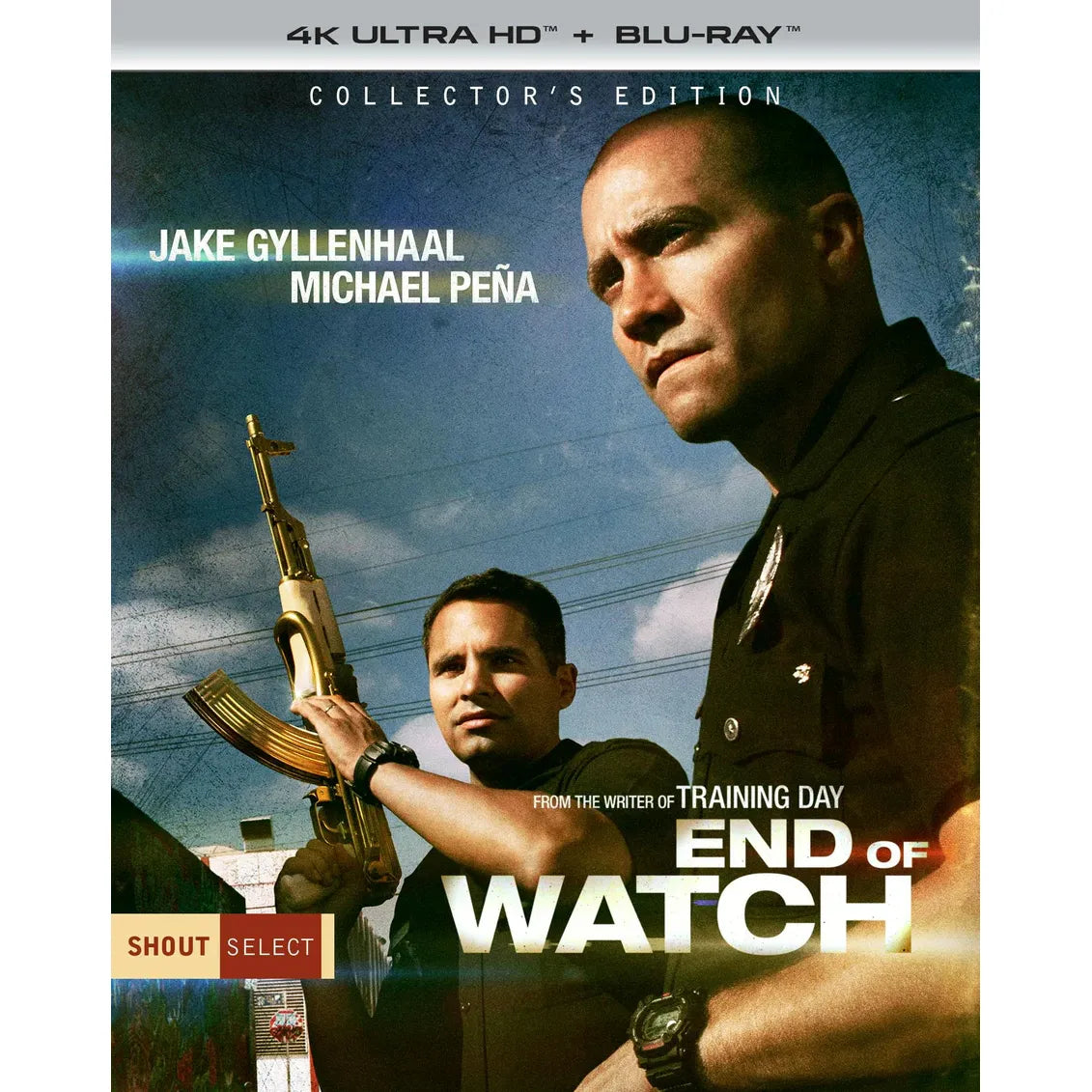 PRE-ORDER: End of Watch Collector's Edition 4K UHD + Blu-Ray w/ Slipcover (Shout Select)