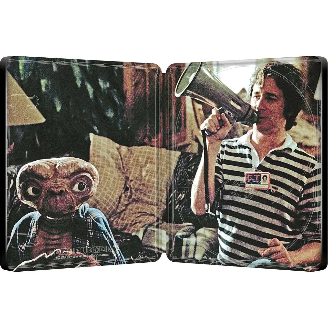 PRE-ORDER E.T. The Extra-Terrestrial Limited Edition Steelbook 4K UHD Blu-Ray poster with special features and release details