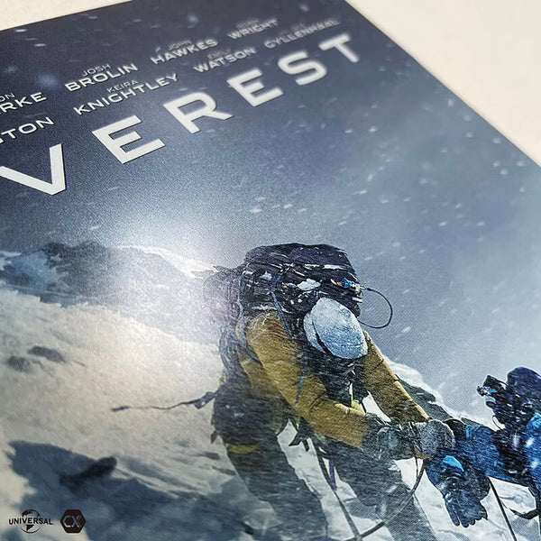 Everest Blu-Ray limited edition steelbook with full slip cover and extras showing climbers on snowy mountain ascent