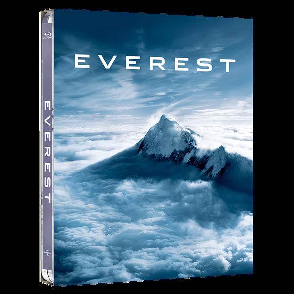 Everest Blu-Ray limited edition steelbook with 3D, full slip, and bonus hiking gear and movie stills cards