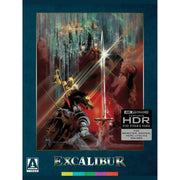 Excalibur Limited Edition 4K UHD Blu-Ray with HDR and collectible slipcase artwork