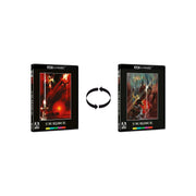 Excalibur Limited Edition 4K UHD and Blu-Ray with reversible slipcase featuring two original artwork covers